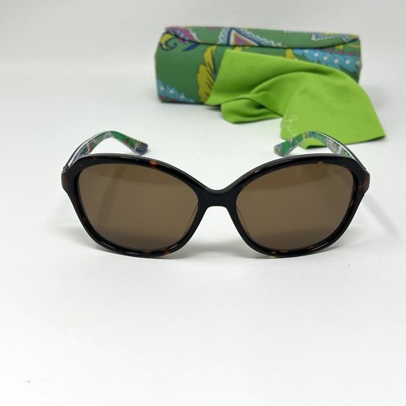 Vera Bradley Sunglasses BETTY EMD EMERALD PAISLEY  With Case main image 5